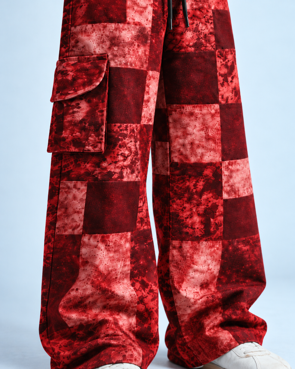 Crimson Mosaic* Street Wide leg #7