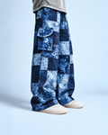 Cobalt Mosaic* Street Wide leg #8