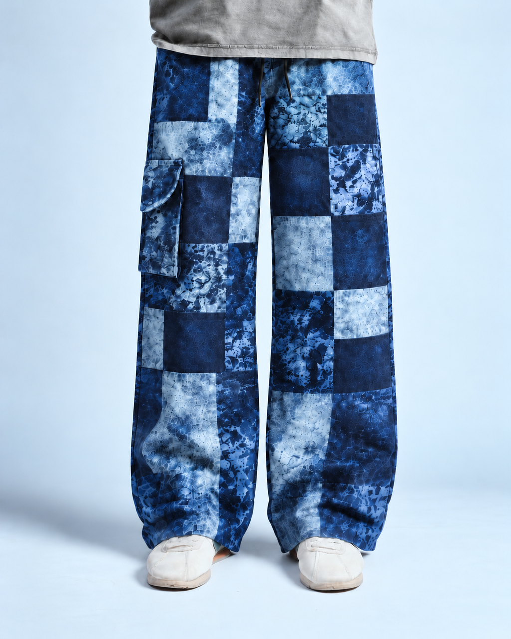 Cobalt Mosaic* Street Wide leg #8