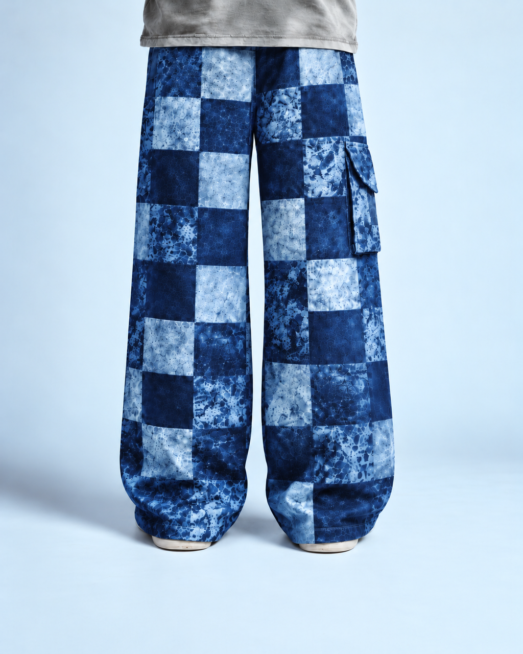 Cobalt Mosaic* Street Wide leg #8
