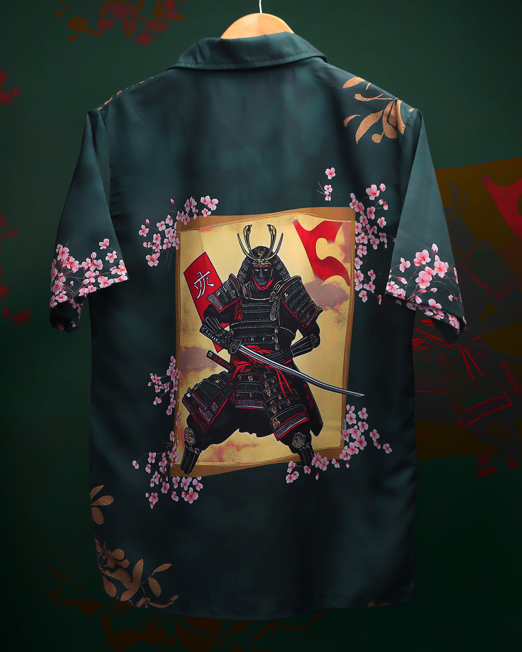 kenjutsu Cuban Collar Shirt #291