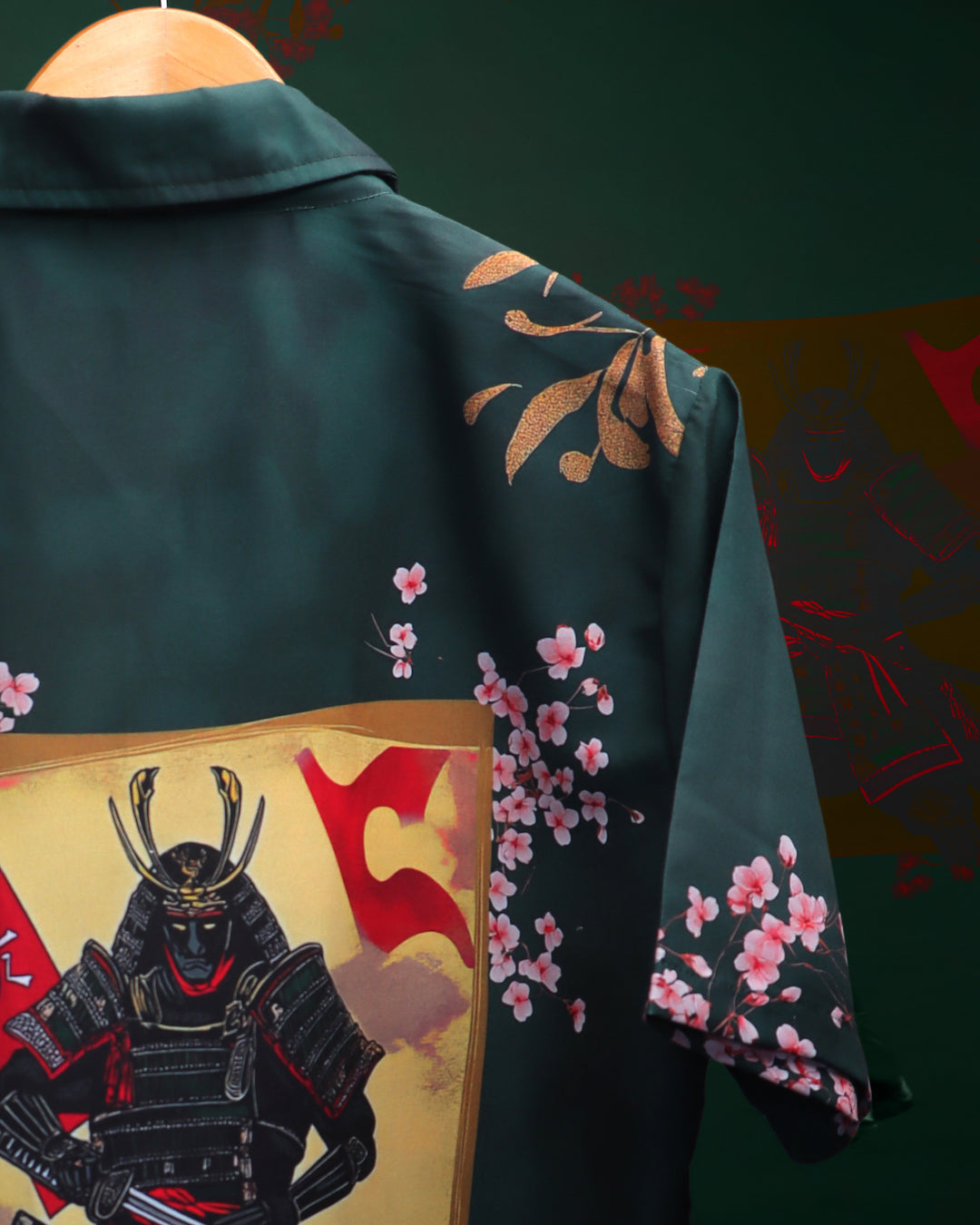 kenjutsu Cuban Collar Shirt #291