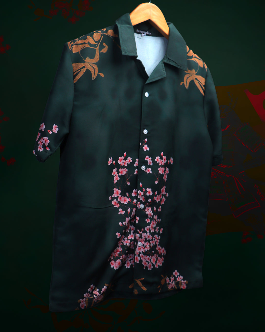 kenjutsu Cuban Collar Shirt #291