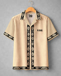 Ivory Raag * Cuban Collar Shirt #303