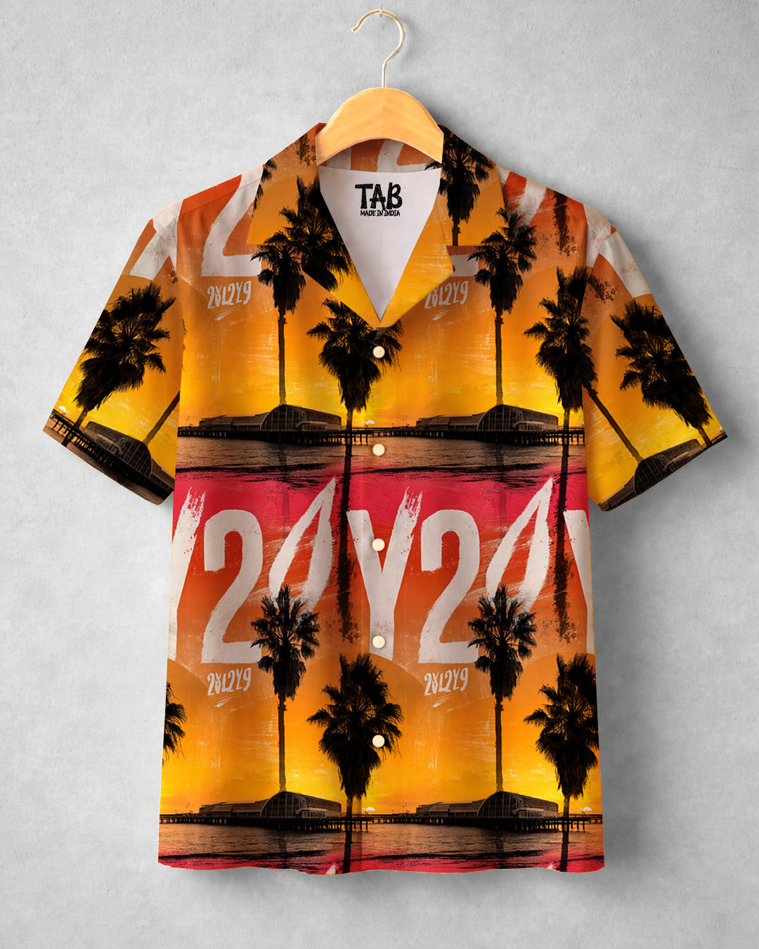Tropic Heat * Cuban Collar Shirt #299