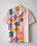 Sorbet Garden * Cuban Collar Shirt #301