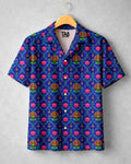 Temple Bloom * Cuban Collar Shirt #304