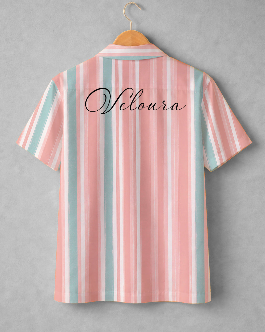 Sorbet Garden * Cuban Collar Shirt #301