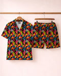 REBEL EYES * Shirt & Short Co-Ord Set#6