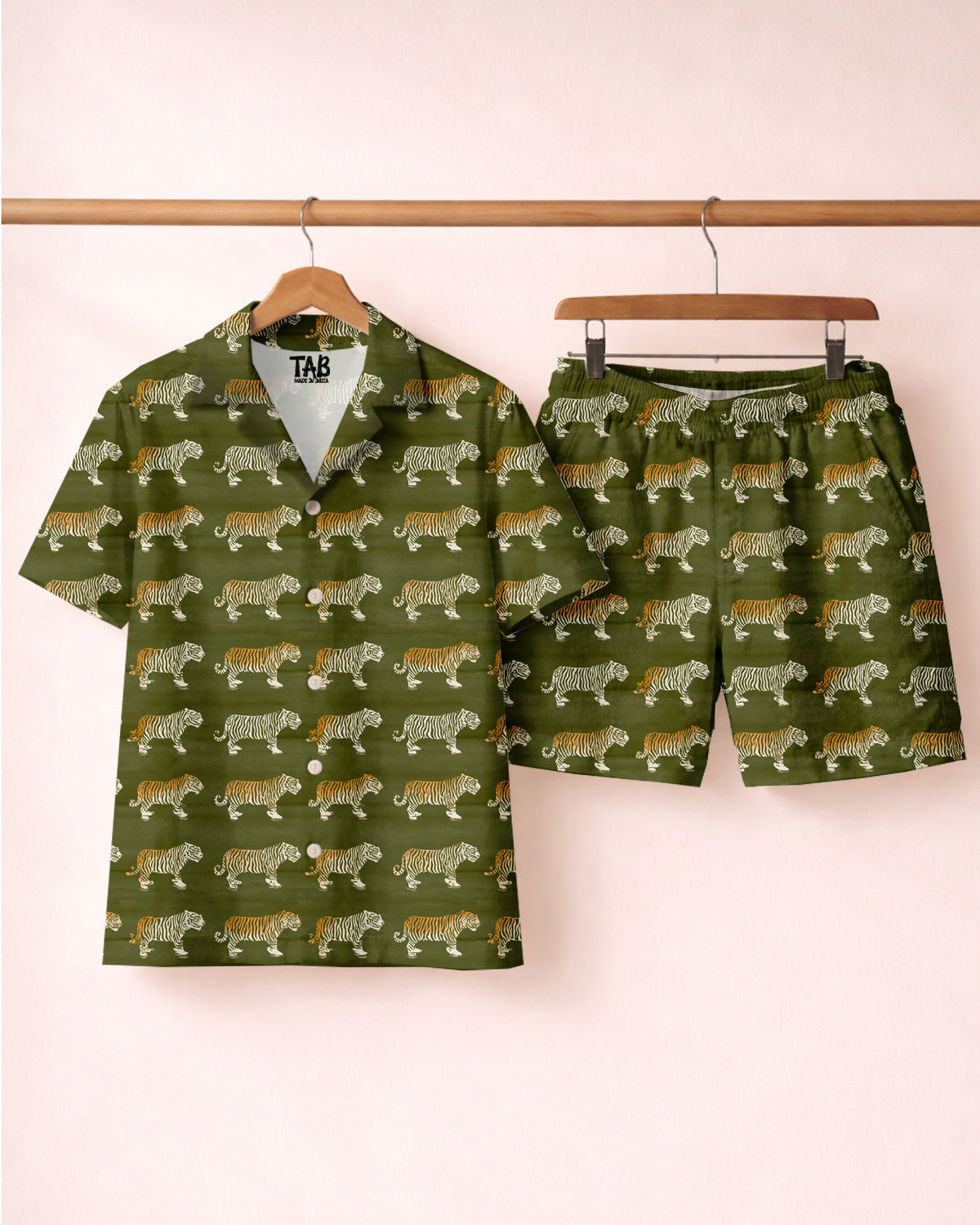 TIGERCORE * Shirt & Short Co-Ord Set#5
