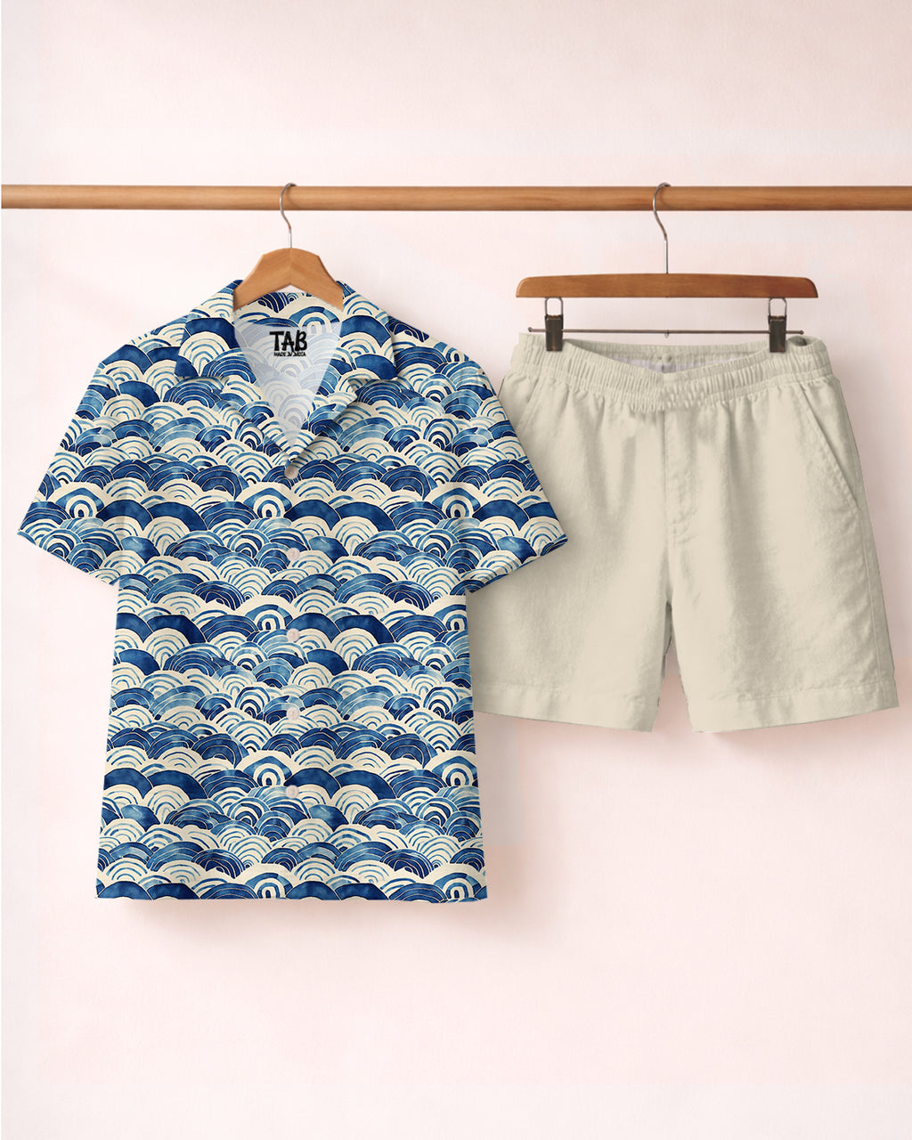 Coastal Rhythm * Shirt & Short Co-Ord Set#9