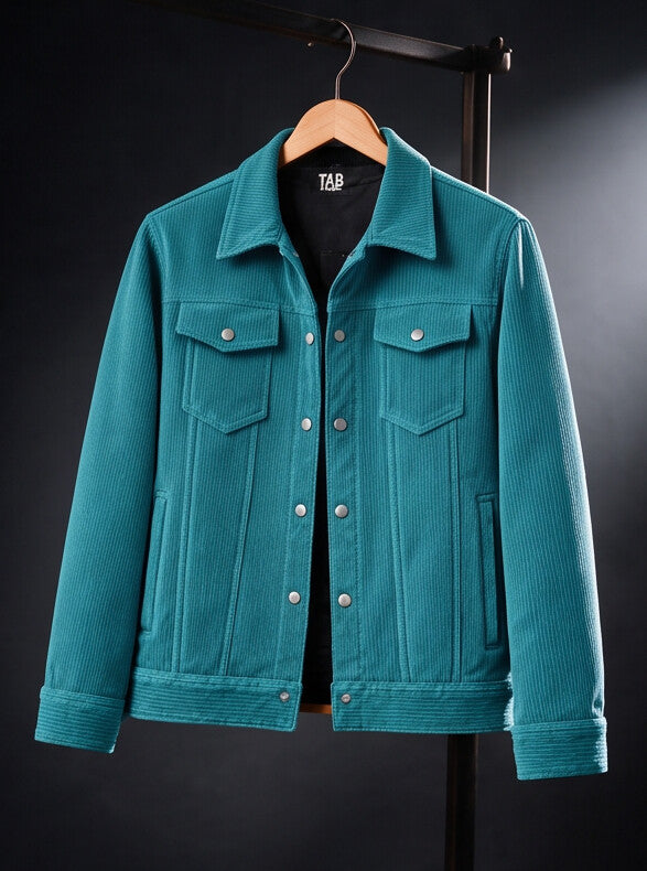 Lagoon* Corduroy Trucker Jacket #7