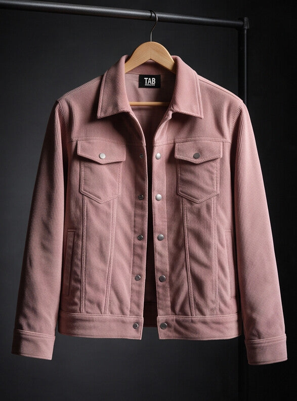 Rosewood* Corduroy Trucker Jacket #9