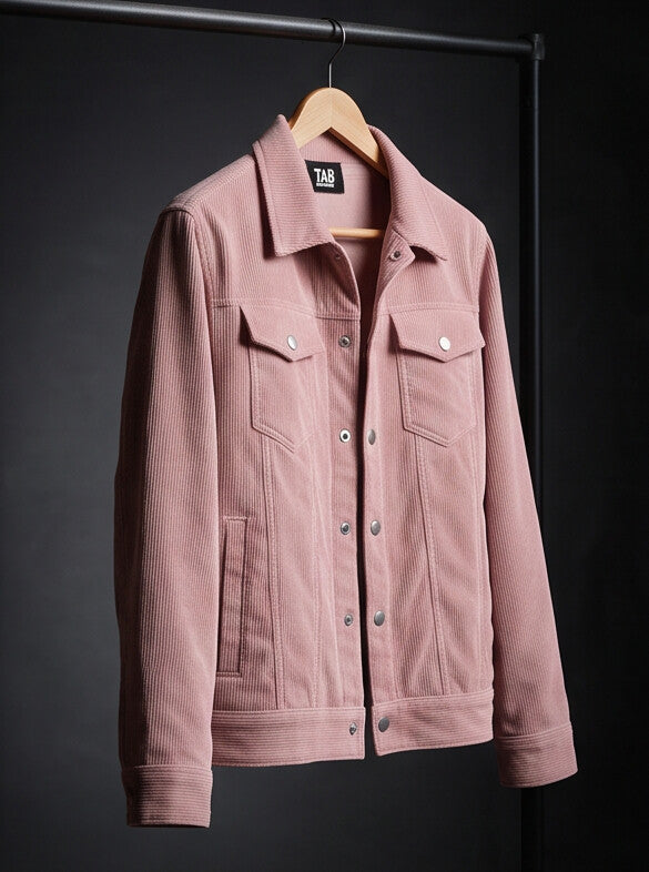 Rosewood* Corduroy Trucker Jacket #9
