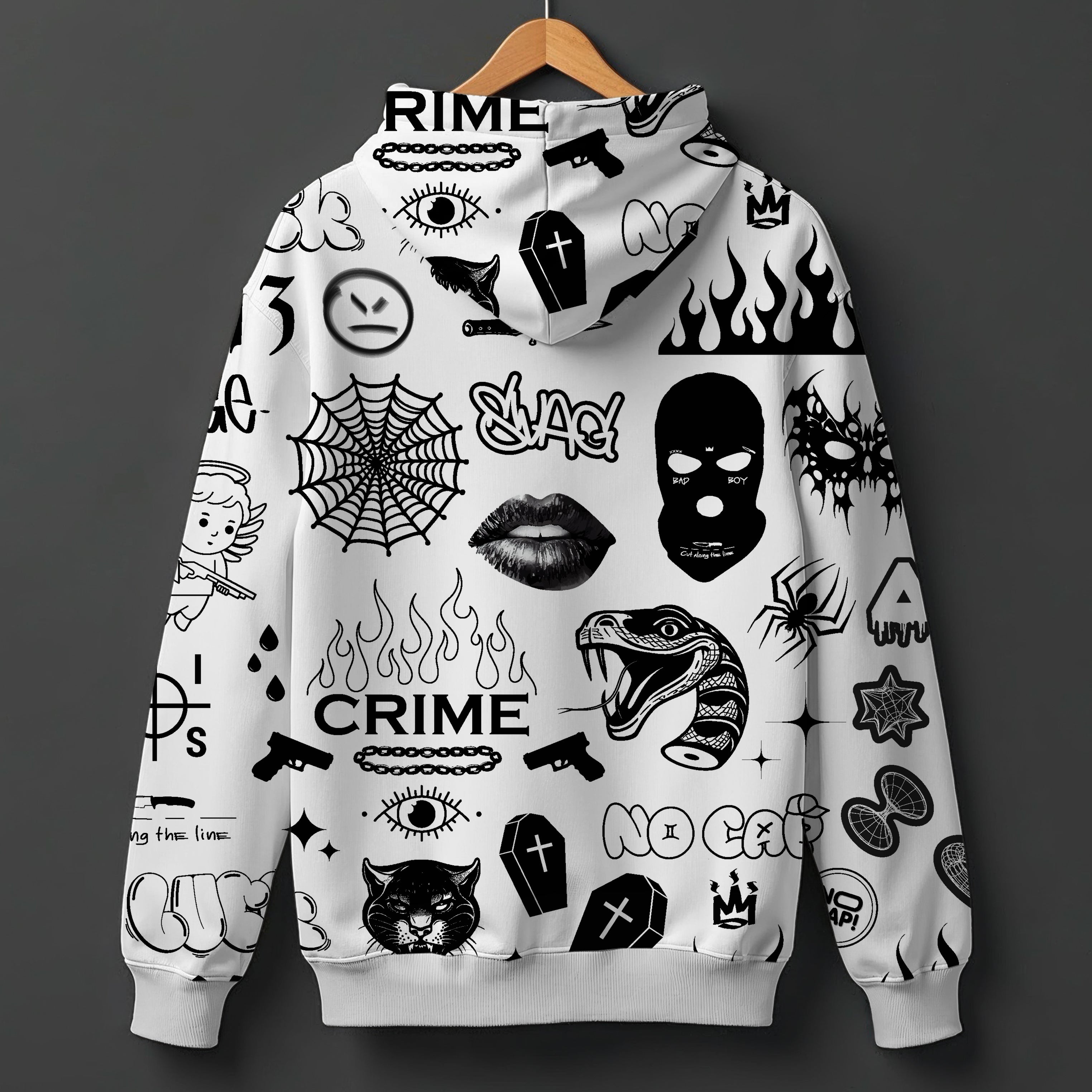 All Over Printed Hoodie#24