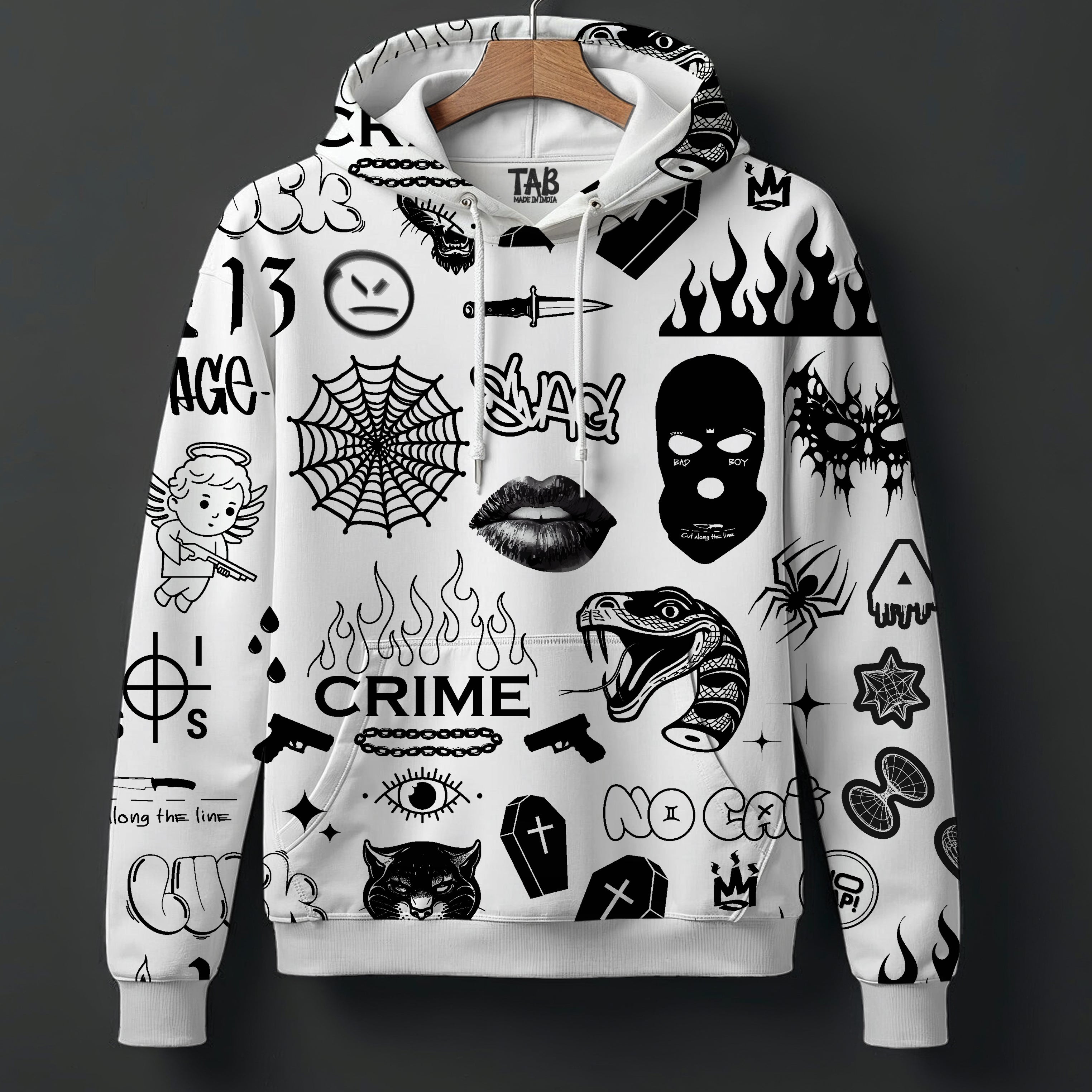 All Over Printed Hoodie#24