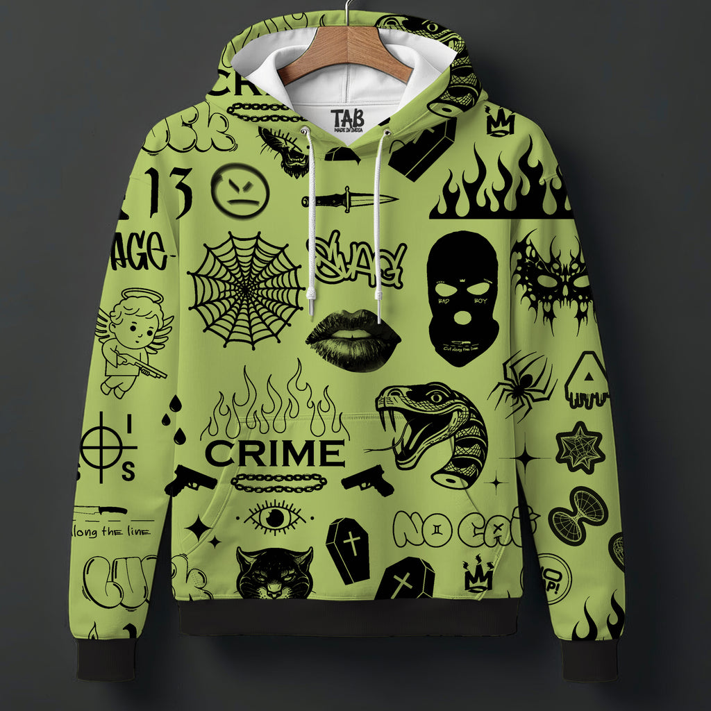 All Over Printed Hoodie#26