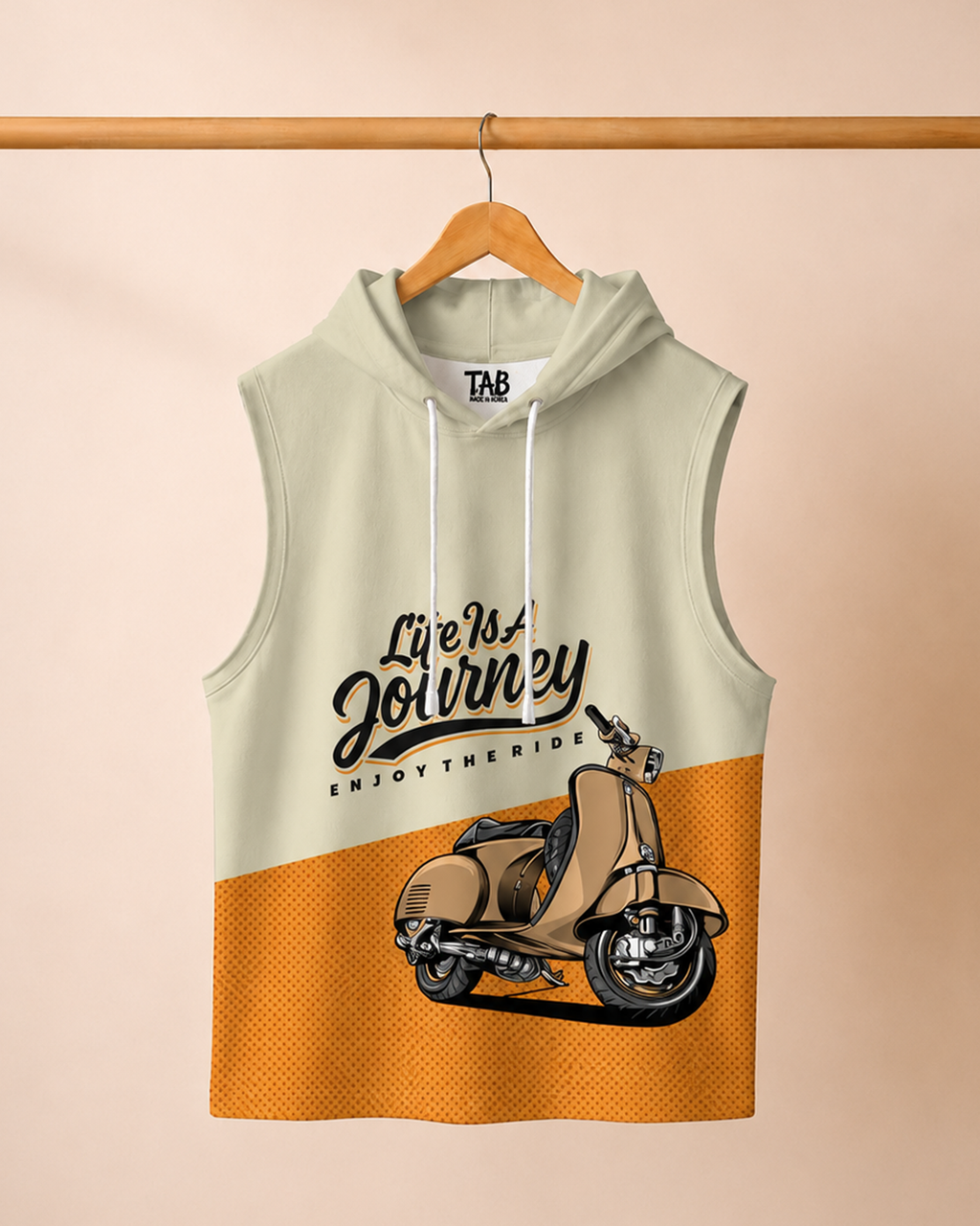 Journey Rider * Vest Hoodie & Short Co-Ord Set#3