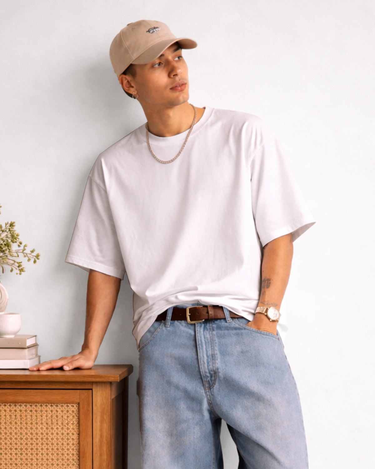 PRINTED OVERSIZE TEE#1