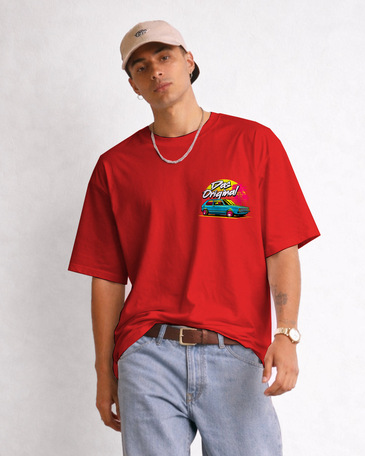 PRINTED OVERSIZE TEE#5