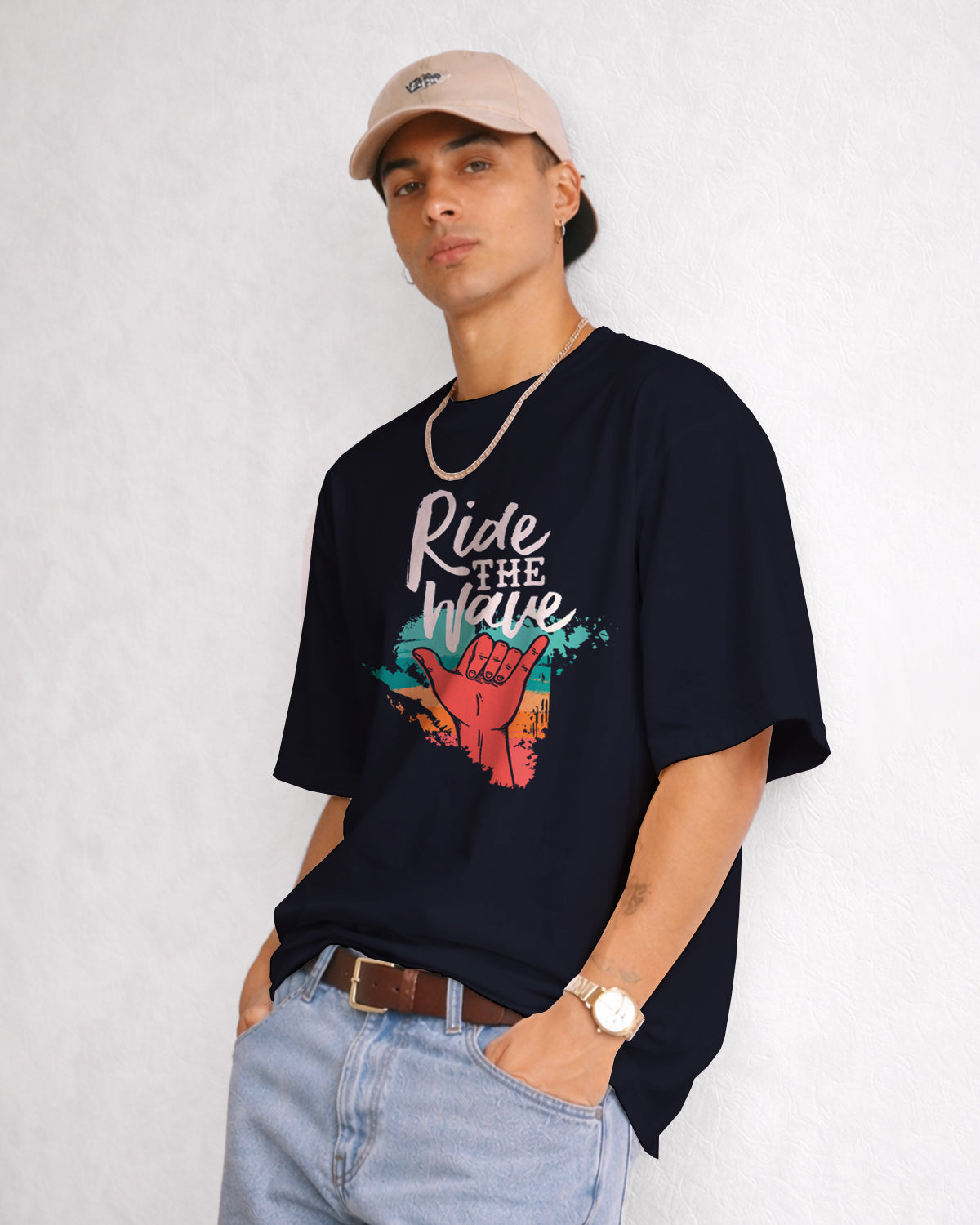 PRINTED OVERSIZE TEE#7