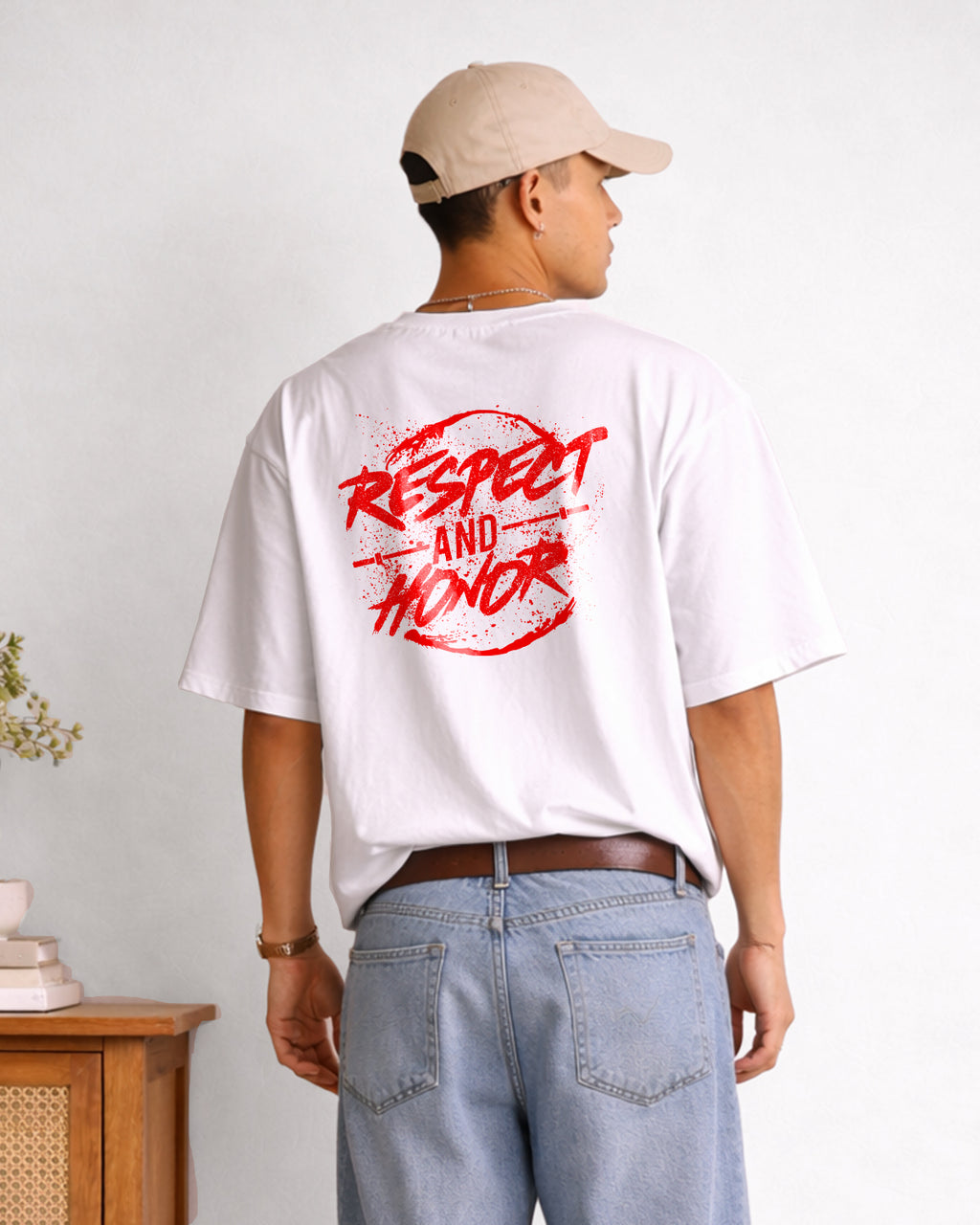 PRINTED OVERSIZE TEE#1