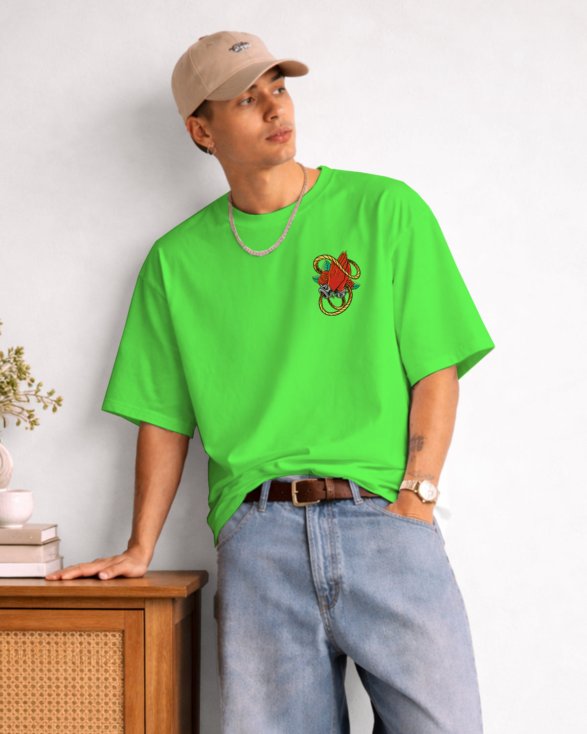 PRINTED OVERSIZE TEE#2