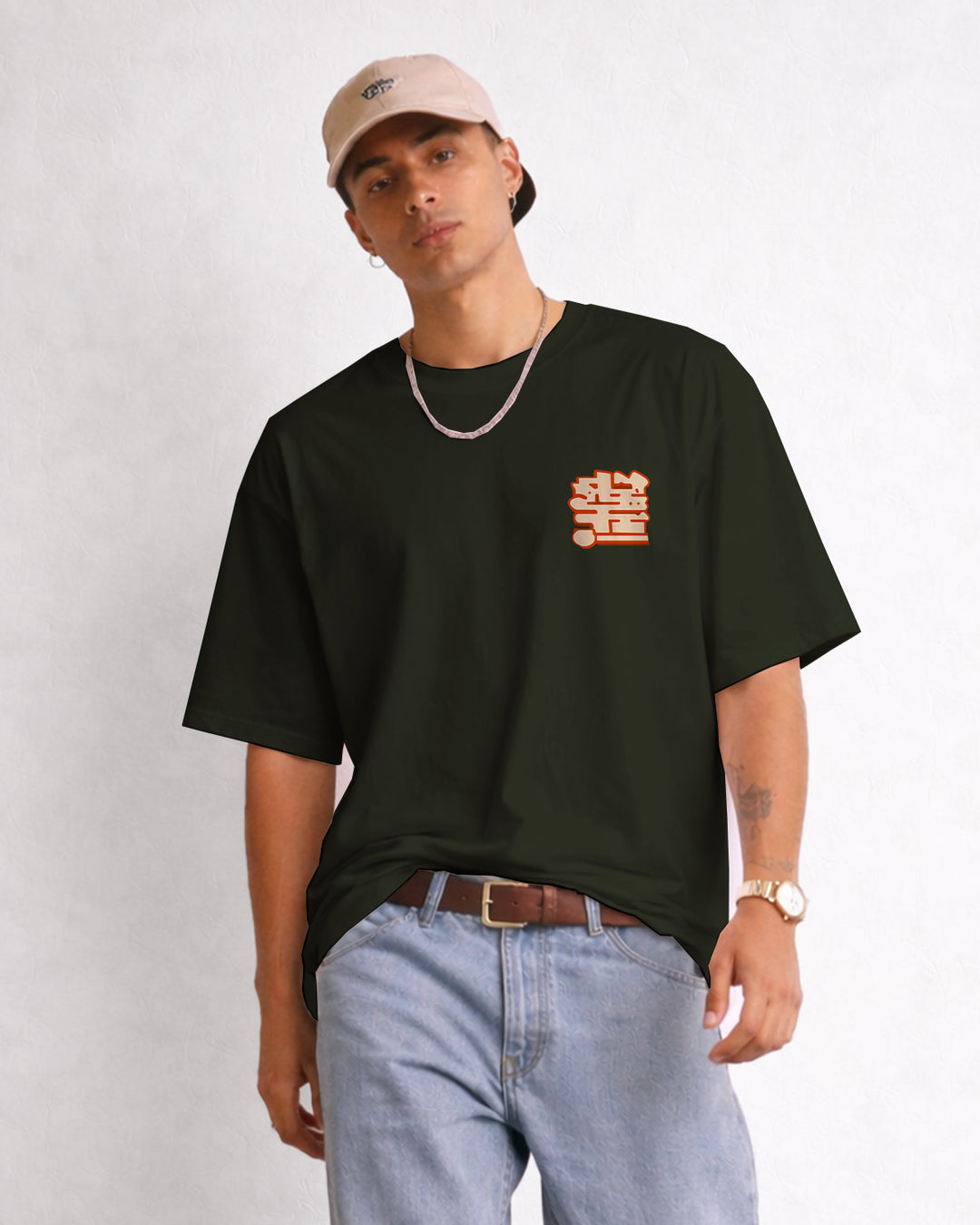 PRINTED OVERSIZE TEE#6