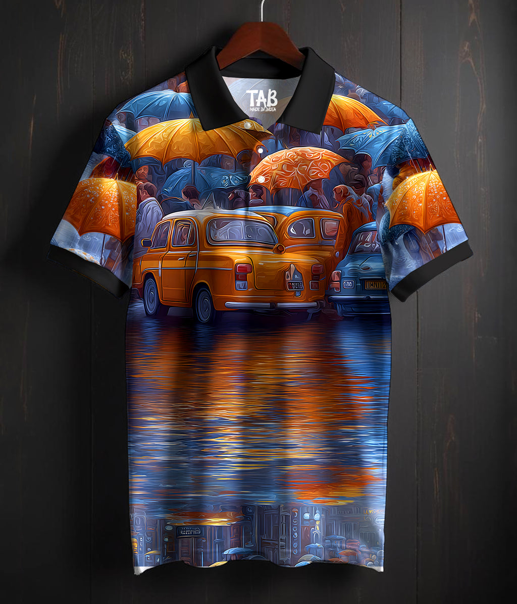Golden Taxi * Polo Tee #61