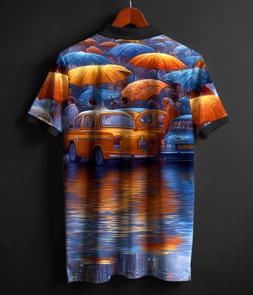 Golden Taxi * Polo Tee #61