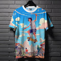 All Over Printed  Tee#215