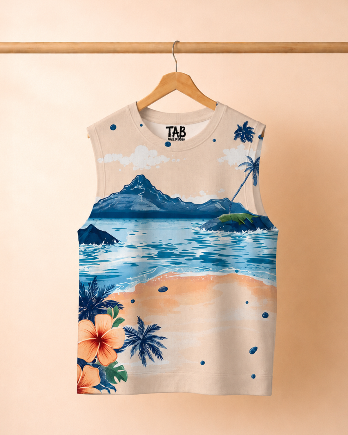 OCEAN BREEZE * Vest & Short Co-Ord Set#5