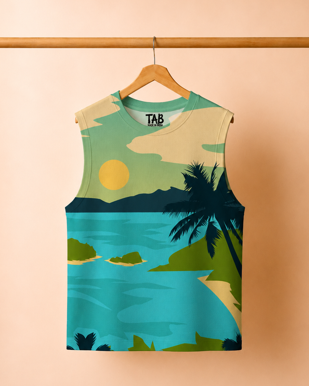 PARADISE * Vest & Short Co-Ord Set#8