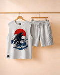 Jungle King * Vest & Short Co-Ord Set#16