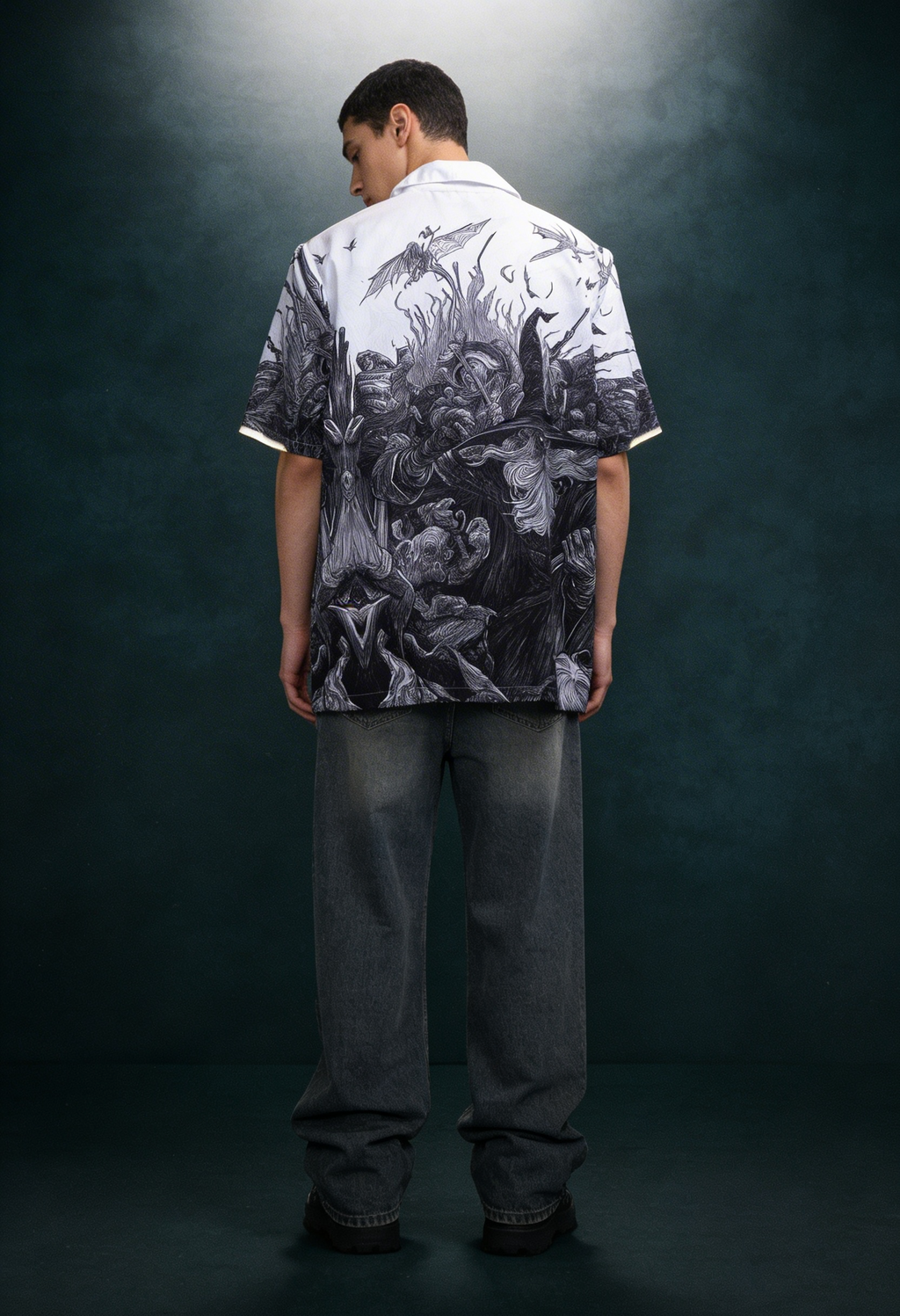 Ravencloak - Cuban Collar Shirt #285