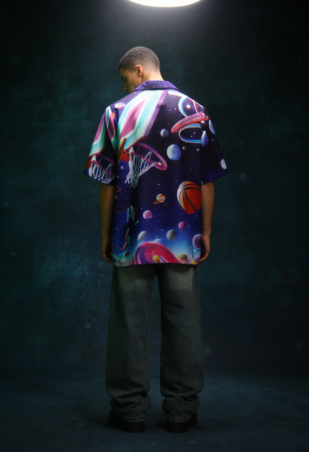 Cosmic Dunk - Cuban Collar Shirt #286