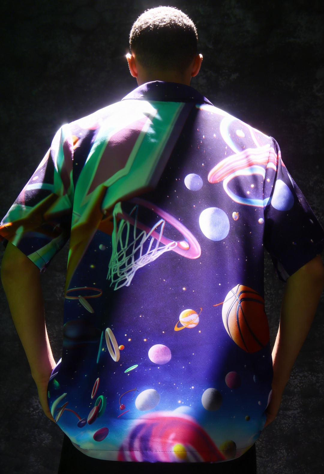 Cosmic Dunk - Cuban Collar Shirt #286