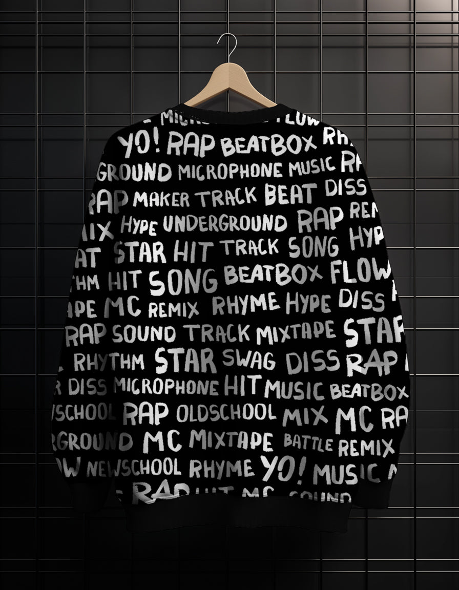 ALL OVER PRINTED * Sweatshirt #62