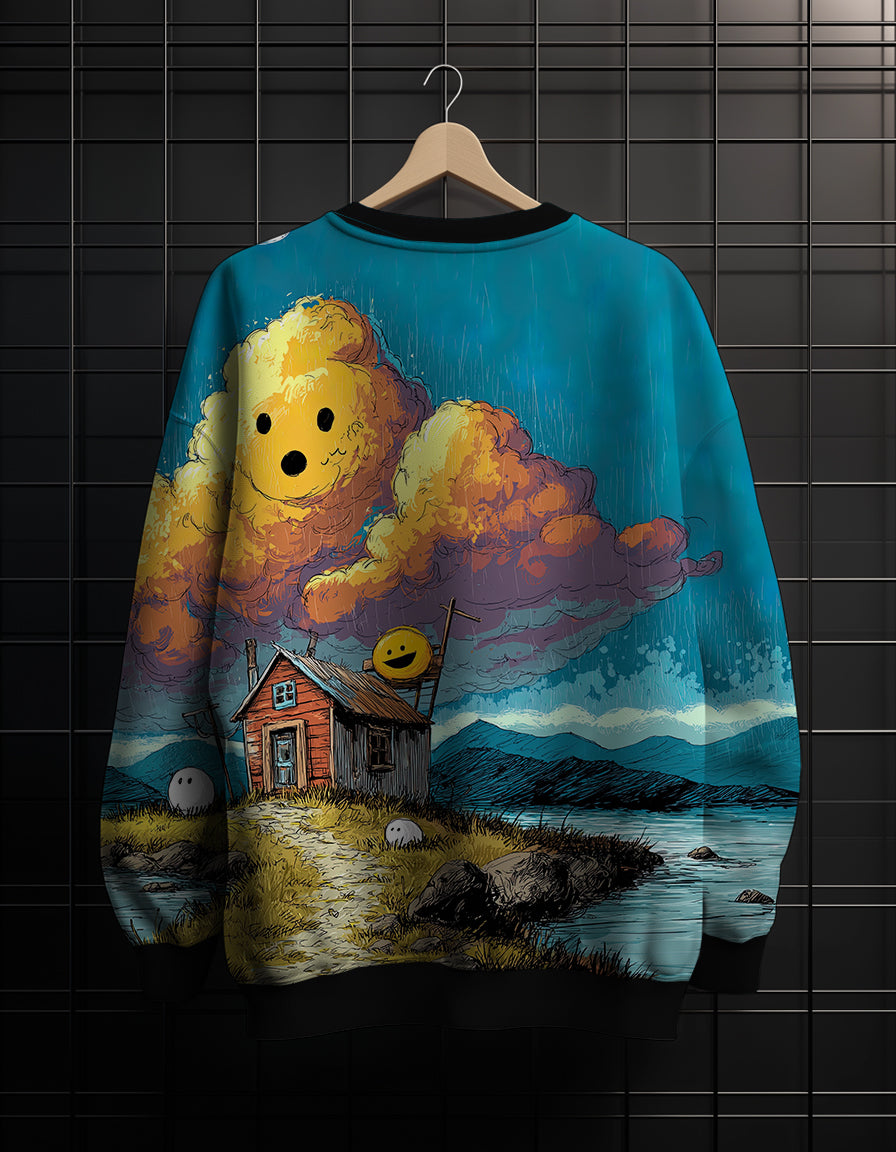 ALL OVER PRINTED * Sweatshirt #63