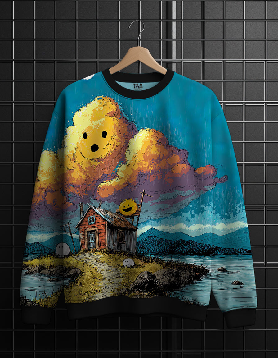 ALL OVER PRINTED * Sweatshirt #63