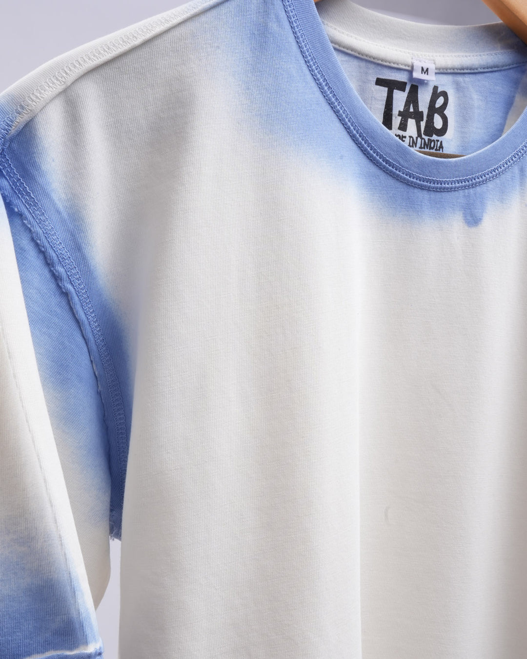 Azure * SPRAY DYED OVER SIZE TEE  #4