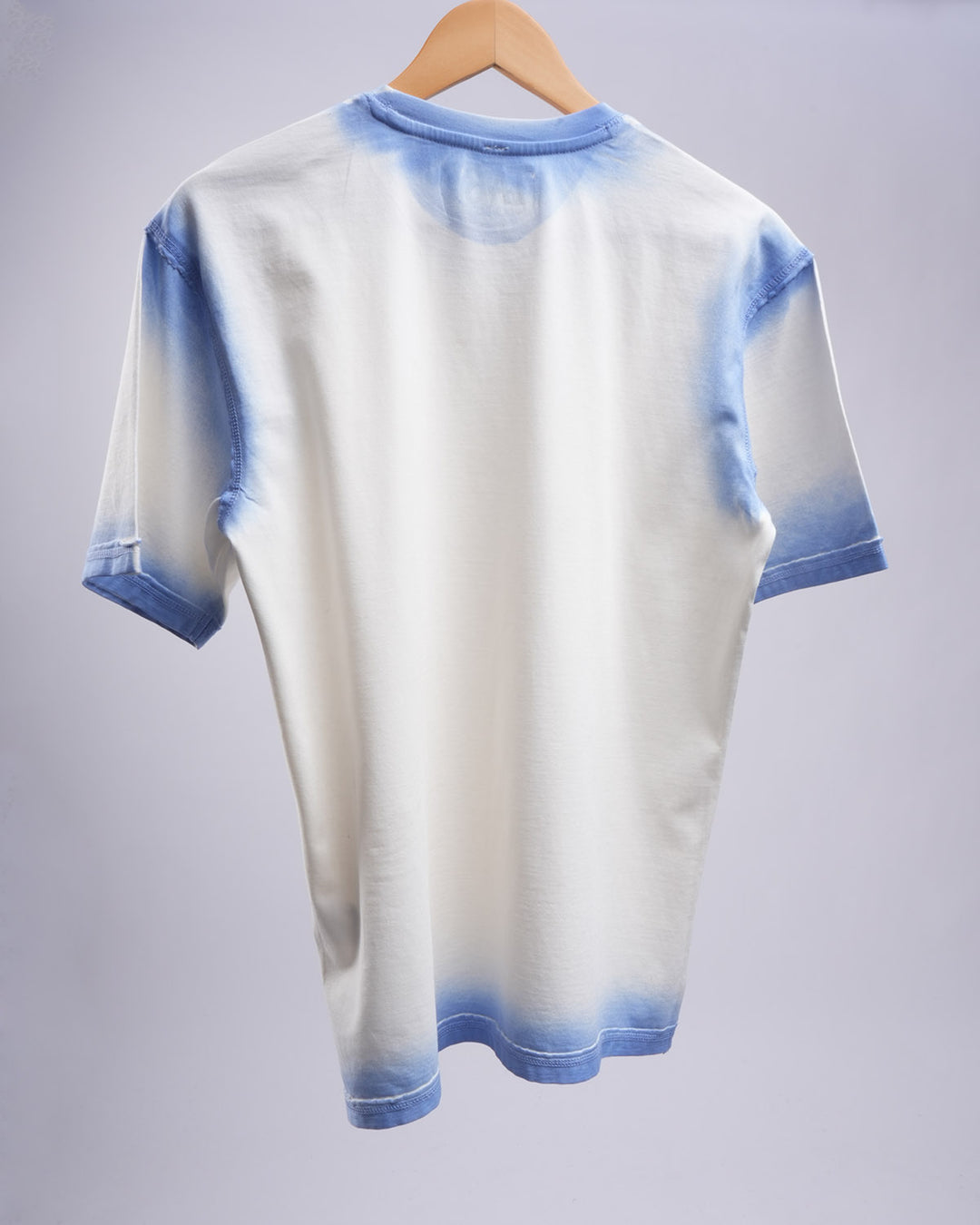 Azure * SPRAY DYED OVER SIZE TEE  #4