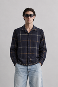 Essential Eyelet Cuban Shirt For Men #317