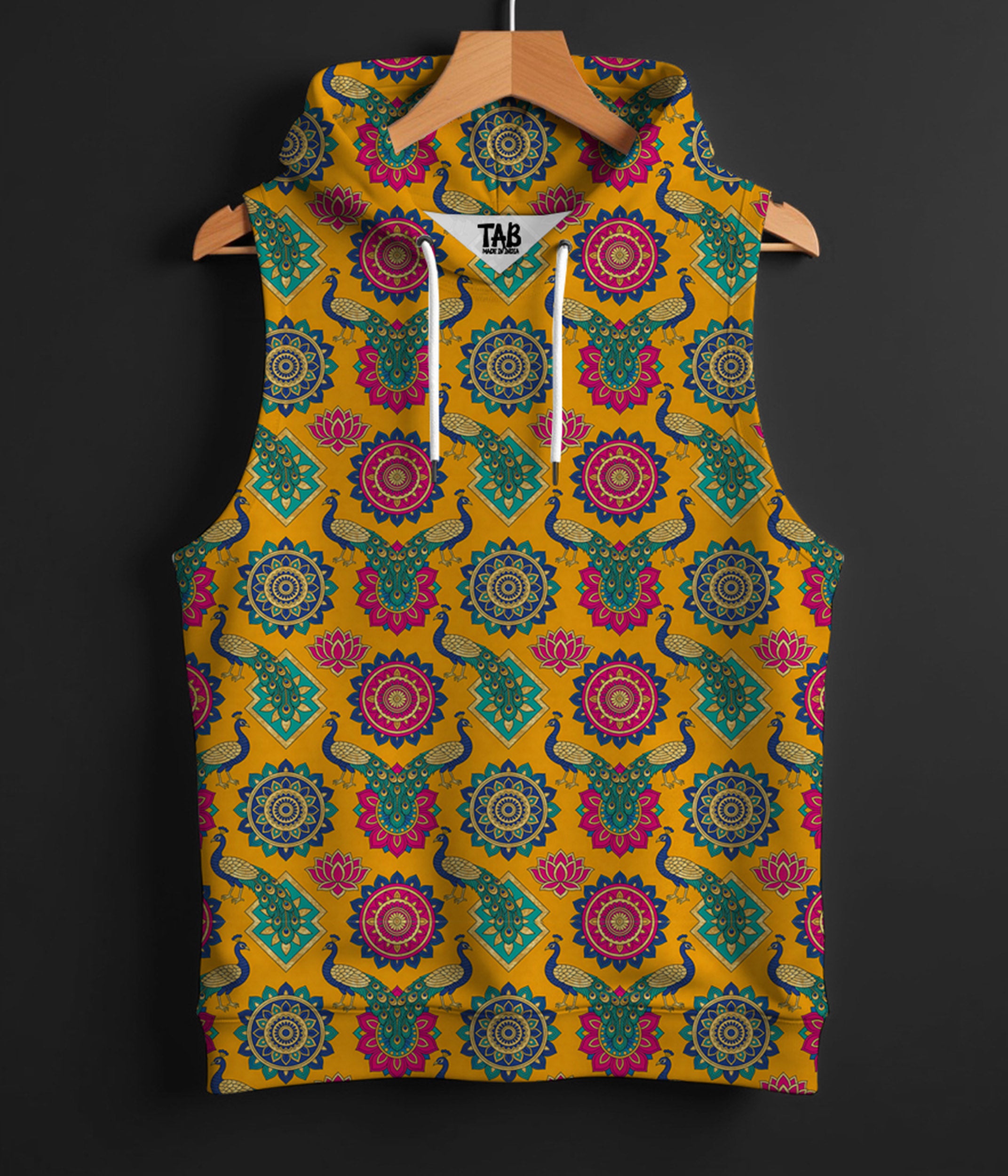 KALEIDO * PRINTED HOODIE SANDO#26