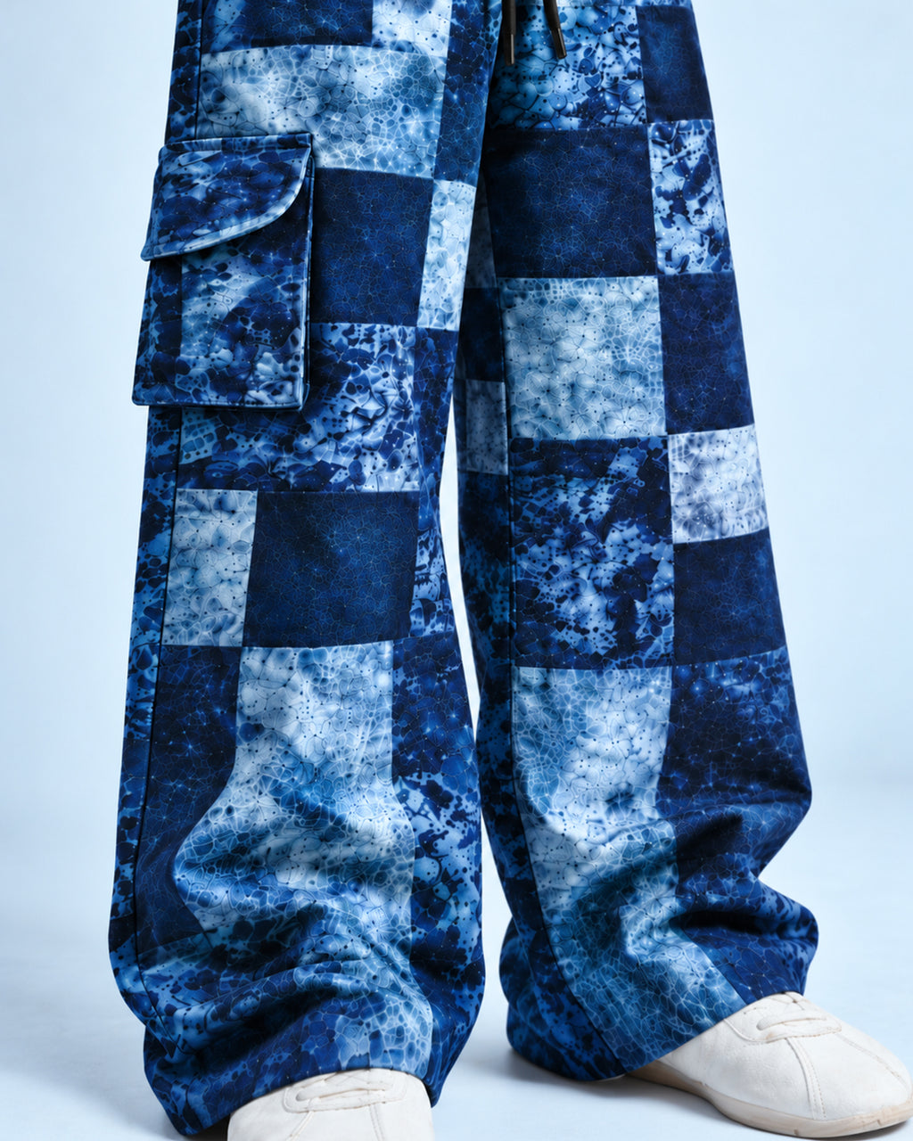 Cobalt Mosaic* Street Wide leg #8