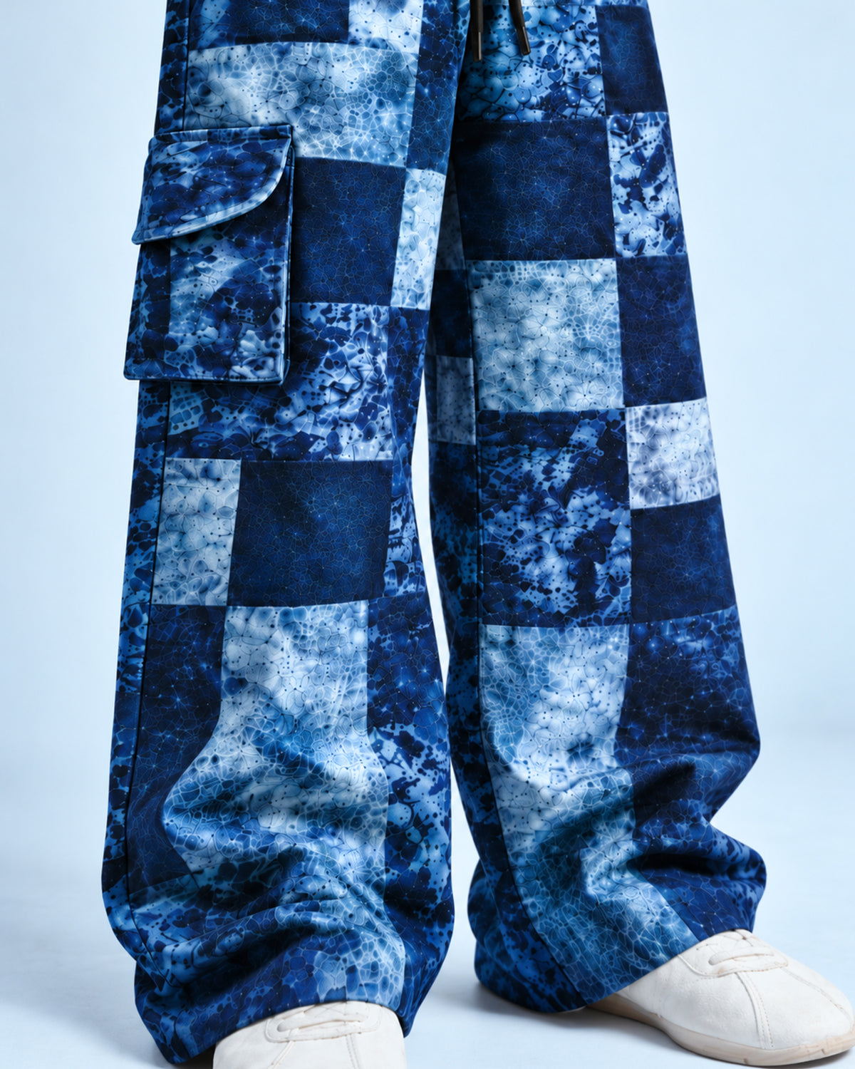 Cobalt Mosaic* Street Wide leg #8