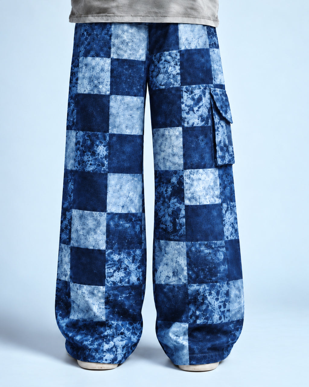 Cobalt Mosaic* Street Wide leg #8