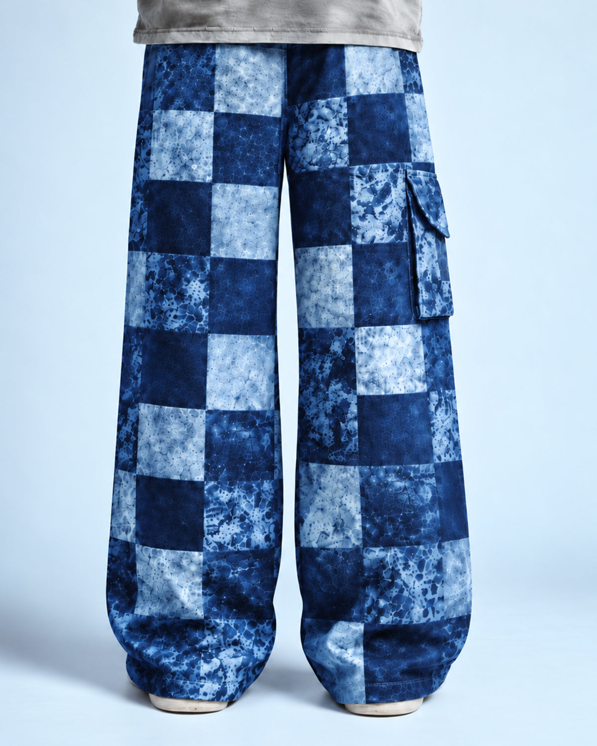 Cobalt Mosaic* Street Wide leg #8