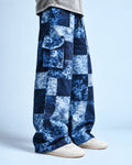 Cobalt Mosaic* Street Wide leg #8