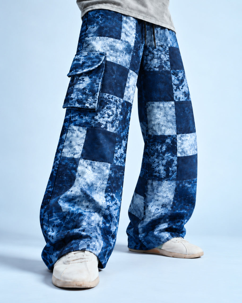 Cobalt Mosaic* Street Wide leg #8